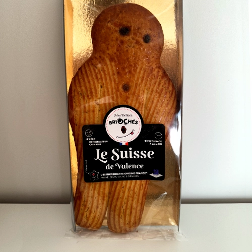 Photo de notre Suisse de Valence emballé, de délicieux biscuit sablé.